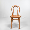 北歐風 經典 藤面 法式 餐廳椅 櫸木 18號 木座板 餐椅- 櫻桃木色_6