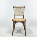 法式工業風 經典 白蠟木 餐廳椅 實木 瑪德琳 藤面靠背 仿舊色_8