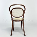 北歐風 經典 藤面 櫸木法式 餐廳椅 實木 10號 藤面椅墊 餐椅-胡桃木色_8
