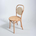 北歐風 經典 藤面 櫸木法式 餐廳椅 實木 10號 木面 餐椅-原木色_4