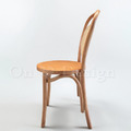 北歐風 經典 彎木 櫸木法式 餐廳椅 實木 10號 木面 餐椅-櫻桃木色_9