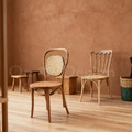 北歐風 經典 彎木 櫸木法式 餐廳椅 實木 10號 木面 餐椅-櫻桃木色_5