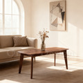 極簡風格 小清新 客廳 咖啡桌 和風 極簡 日式 茶几 110CM-胡桃色_4