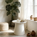 北歐風格 小清新 客廳 咖啡桌 普普風 蘑菇托盤 邊几 茶几 -白色_5