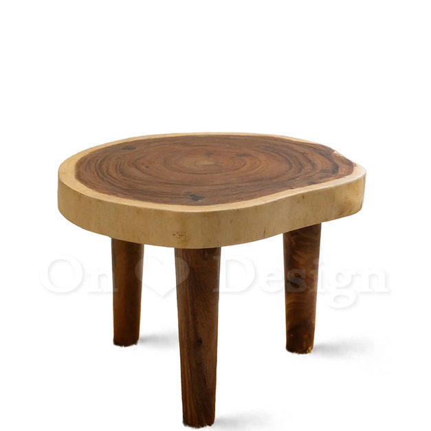 印尼 工業家具  北歐 原木 森林 雨豆木 saur wood  年輪茶几 -大