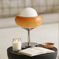 丹麥設計 北歐 極簡 設計師的燈款 超可愛 小布丁 玻璃桌燈-焦糖色_3