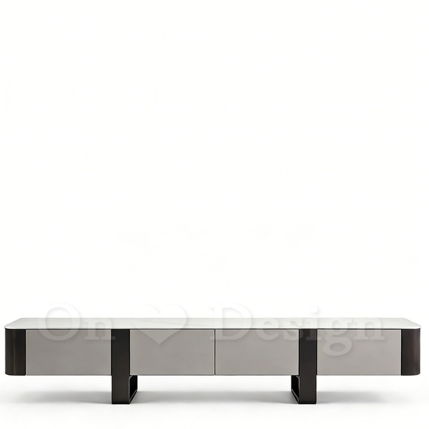 現貨出貨🔥 免運🔥 奢華風 美式 客廳 矮櫃 莫德 岩板 帶抽屜 電視櫃 -199 CM