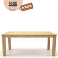 MIT 台灣製造 LOFT 北歐 極簡風格 台製 手做 客製化 全實木 大腳桌-180CM