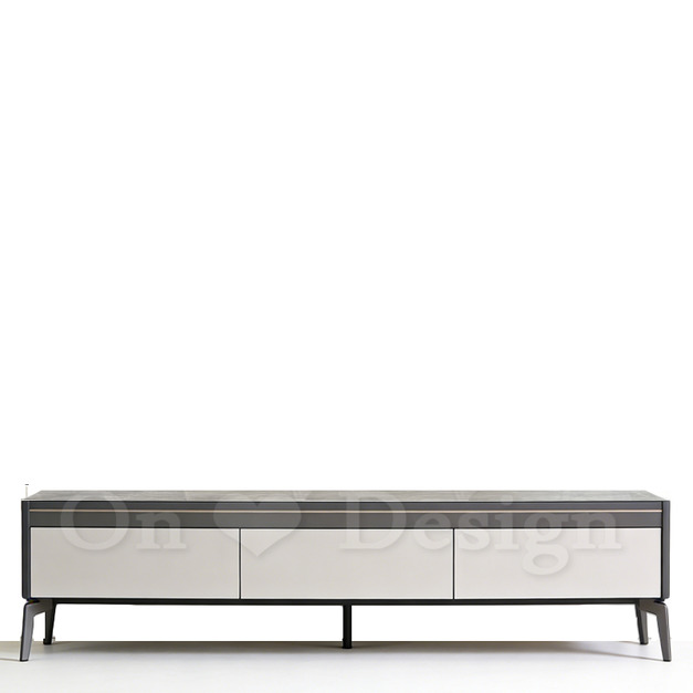 現貨出貨🔥 免運🔥北歐風 簡約  矮櫃  義大利灰紋 岩板 電視櫃 -180 CM