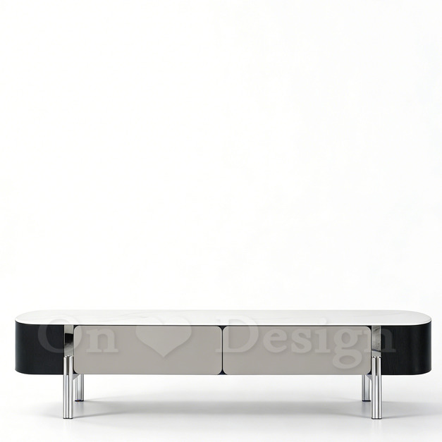 現貨🔥免運🔥奢華風 美式 矮櫃 威爾  大理石紋 科技石 電視櫃 -200 CM