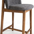 現貨🔥北歐 風格 LOFT 風格家具 中島 吧椅 喬納 吧檯椅 胡桃 灰色 -64H_4