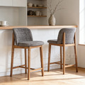 現貨🔥北歐 風格 LOFT 風格家具 中島 吧椅 喬納 吧檯椅 胡桃 灰色 -64H_4
