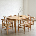 現貨🔥北歐 餐廳桌 書桌 實木 三種尺寸 橡膠木 實木 和風餐桌 餐桌 -120CM_2
