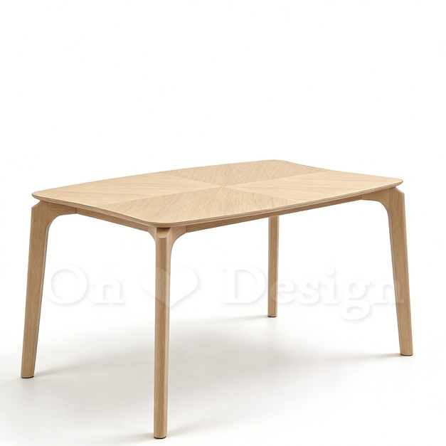 現貨🔥免運🔥北歐 極簡 簡約 風格 LOFT  實木腳 羅格 四人座 餐桌 洗白木色-160CM