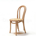 北歐風 經典 籐面 櫸木法式 餐廳椅 實木 18號 藤面 餐椅-原木色
