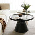 現貨🔥北歐風格 客廳 咖啡桌 普普風 兩件式 大黑小灰 蘑菇托盤 邊几 茶几_3