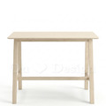 現貨🔥北歐 極簡風格 LOFT 餐廳桌 可亞 橡膠木 中島吧檯桌 洗白木色 - 120CM