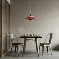 法國復古LOFT工業風tolix a chair 經典鐵椅 餐椅 帶榆木 木版-銀_1