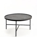 現貨🔥復古 美式 VINTAGE 工業風格家具 三角 灰岩 圓 茶几 -80CM