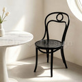 現貨🔥歐洲進口品牌 POLISH FAMEG Furniture 設計款 A-31 彎木無扶手餐椅 - 黑色_2