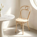 現貨🔥歐洲進口品牌 POLISH FAMEG Furniture 設計款 A-31 彎木無扶手餐椅 - 原木色_3