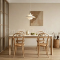 現貨🔥歐洲進口品牌 POLISH FAMEG Furniture 設計款 A-31 彎木無扶手餐椅 - 原木色_2
