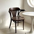 現貨🔥歐洲進口品牌 POLISH FAMEG Furniture 設計款 B-165 彎木扶手餐椅 - 胡桃色_2