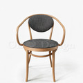 現貨🔥歐洲進口品牌 POLISH FAMEG Furniture 設計款 B-9/1 彎木扶手餐椅 - 原木色 椅墊版_5