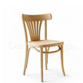 歐洲進口品牌 POLISH FAMEG Furniture 設計款 A-788 FAN 彎木無扶手餐椅 - 原木色