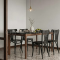 歐洲進口品牌 POLISH FAMEG Furniture 設計款 A-788 FAN 彎木無扶手餐椅 - 黑色_3