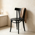 歐洲進口品牌 POLISH FAMEG Furniture 設計款 A-788 FAN 彎木無扶手餐椅 - 黑色_5