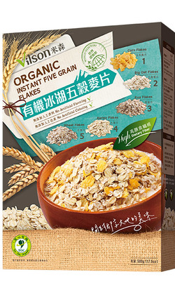 米森有機冰湖五穀麥片 500g