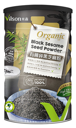 米森有機純黑芝麻粉 350g