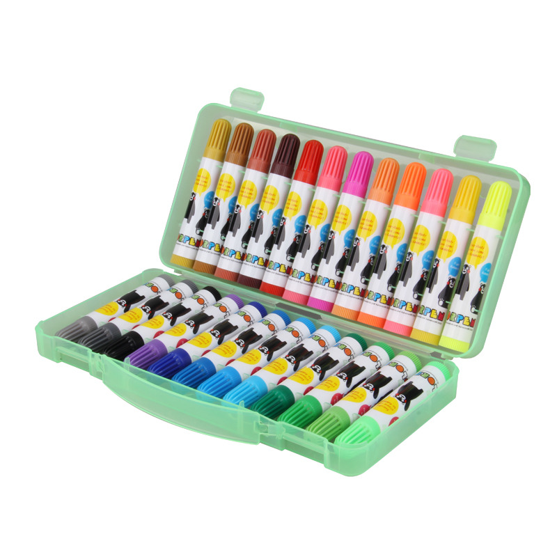 Skb文明鋼筆 Cl 924 熊本熊 24色彩色筆 外盒不挑色出貨 Skb文明鋼筆