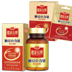 愛之味生技 納豆激酉每保健膠囊60粒*1瓶/盒+納豆激酉每保健膠囊25粒*1盒-大組更優惠