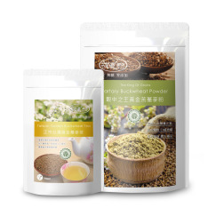 樸優樂活-穀中之王黃金苦蕎麥粉500g*1+黃金蕎麥茶(10包入)-多組更優惠