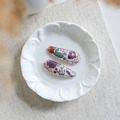 Penny 限量版 碎花布面髮夾(L) 1組2入 AZJJ-570-LL_4