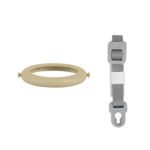 日本MEROWARE  MATT 隨行揹帶組 -  奶茶啡