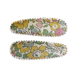 Sophie 碎花布面髮夾(L) 1組2入 AZJJ-580-LL