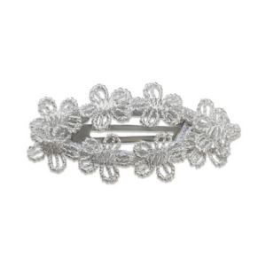 Iris 刺繡蕾絲髮夾  AZJJ-01-TM