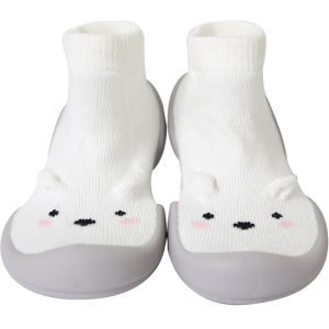 韓國 Ggomoosin 學步襪鞋 - 害羞白熊