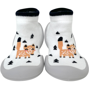 韓國 Ggomoosin 學步襪鞋 - 微笑小狐狸