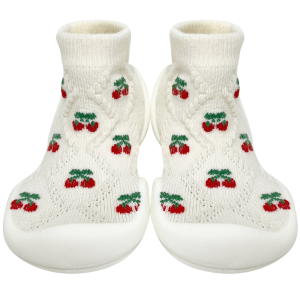 韓國 Ggomoosin 學步襪鞋 - 酸甜櫻桃