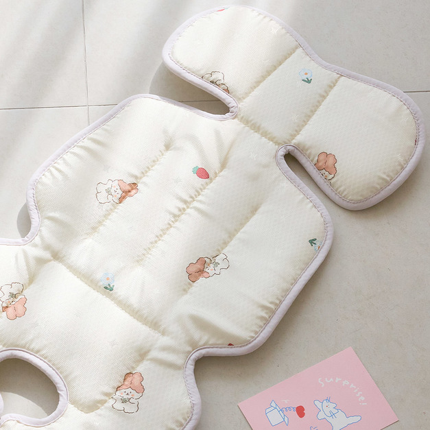 韓國 Bebenuvo 通用型透氣坐墊 - 莓好兔寶貝    IG熱門 夏日必備商品