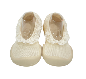 韓國 Ggomoosin 學步襪鞋 -  香草蕾絲