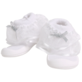 韓國 Ggomoosin 學步襪鞋 - 雪紡白蕾絲