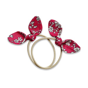 Viera 小兔耳蝴蝶結髮圈 1組2入 AZJJBT-548-LL