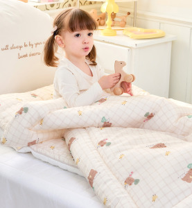 韓國 Bebenuvo  莫代爾兒童四季被 - 小熊鑰匙圈 