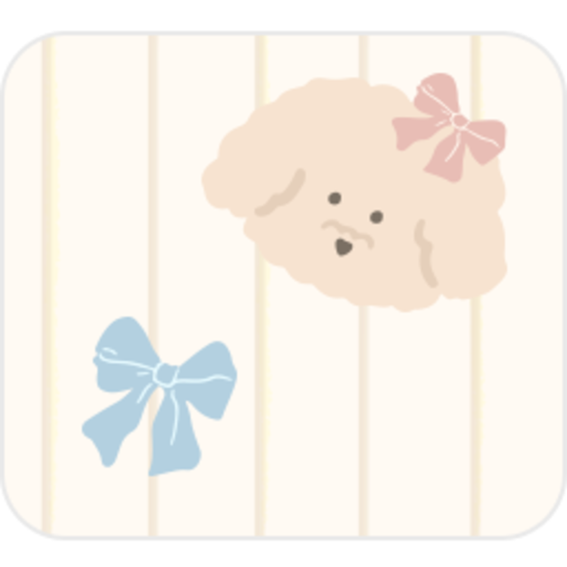 韓國 Bebenuvo 通用型透氣坐墊 - 奶油貴賓   IG熱門 夏日必備商品