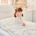 【Bebenuvo 幼兒園極力推薦睡袋組】雙面四季午睡被組 - 奶油貴賓